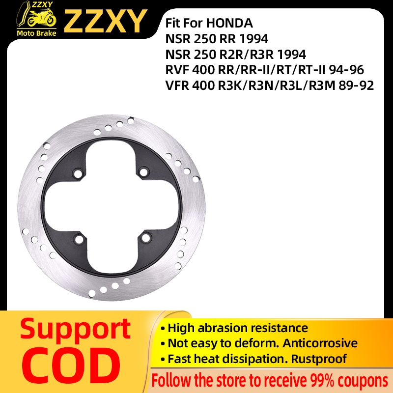 ด้านหลังเบรคแผ่นดิสก์โรเตอร์สําหรับ HONDA NSR 250 RR 1994 NSR 250 R2R/R3R 1994 RVF 400 RR/RR-II/RT/R