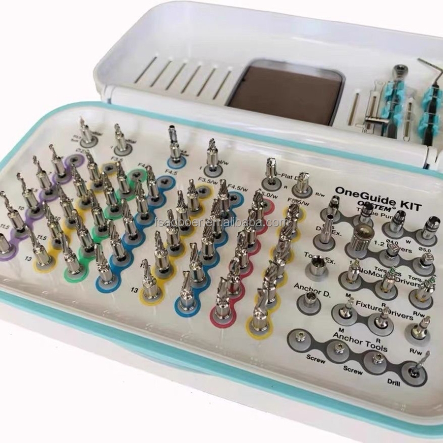 Dental Osstem Implant Tool OneGuide kit ชุดไกด์เต็ม