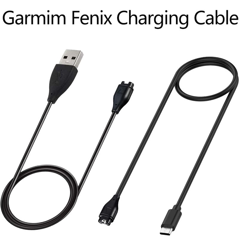 สายชาร์จ Garmin Fenix 8 8S 8X 7 7S 7X 6 6S 6X Pro 5 5S 5X แม่เหล็ก - Replacement Charging Cable for 