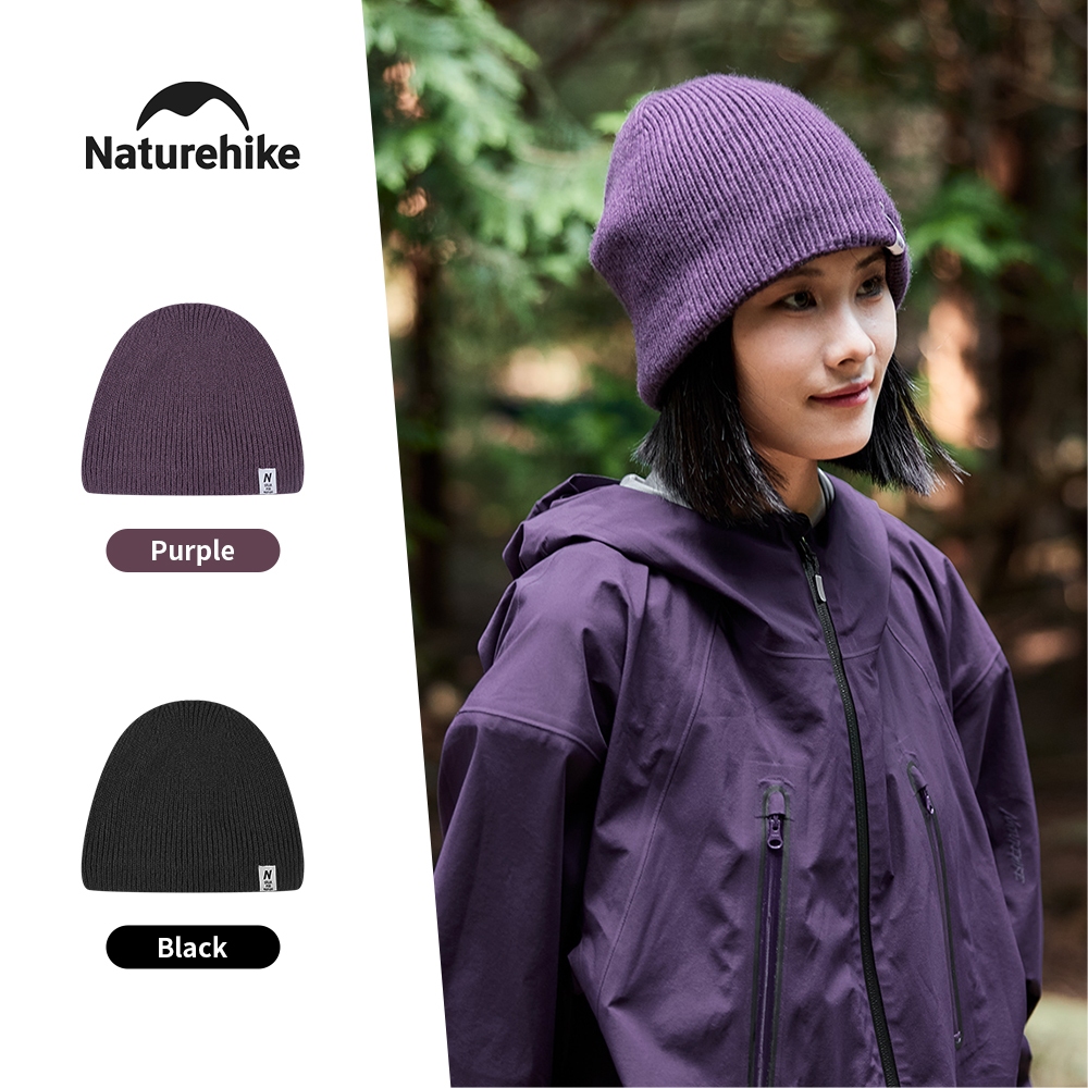 Naturehike หมวกปีนเขา หมวกถัก เหมาะกับการเดินป่า ตั้งแคมป์ เล่นกีฬากลางแจ้ง แฟชั่นฤดูใบไม้ร่วง และฤดูหนาว
