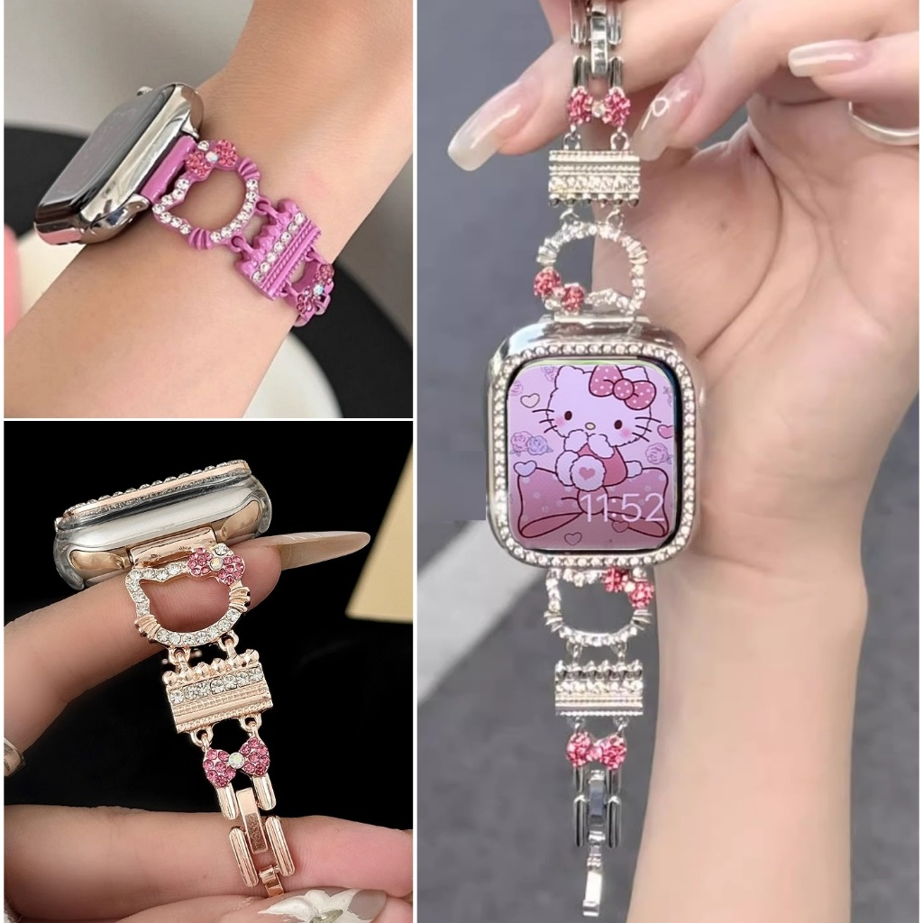 Bling Strap For Huawei watch Fit 4 สาย + เคส Huawei watch fit 4 Strap Samrt Watch สาย Huawei Watch F