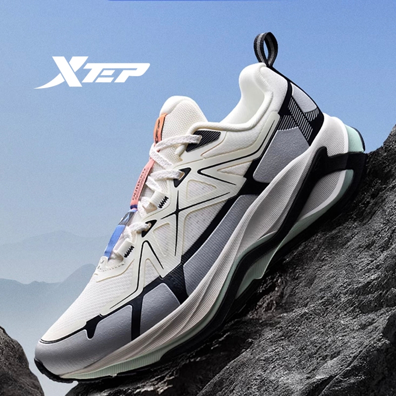 【xtep】JunLing3.0 | รองเท้าวิ่งระบายอากาศวินเทจทนต่อการสึกหรอสําหรับผู้ชาย