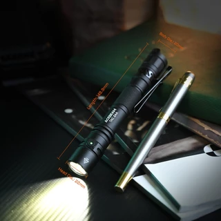 Acebeam TAC 2AA SFT 25R Hi ไฟฉาย LED 1600 ลูเมน 181 เมตรไฟฉาย EDC แบบพกพา USB-C แบตเตอรี่ชาร์จปุ่มคู่ flashligt