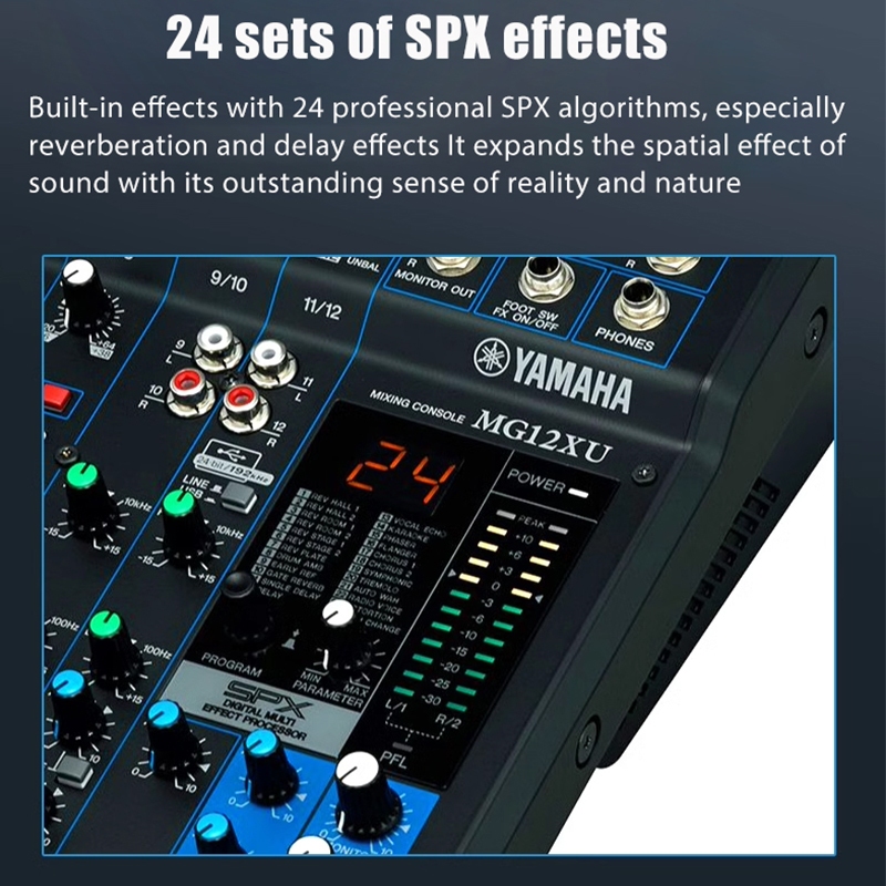 Yamaha MG06X/MG10XU/MG12XU/MG16XU/MG20XU มิกเซอร์จําลองมืออาชีพ, มิกเซอร์, มิกเซอร์, มิกเซอร์