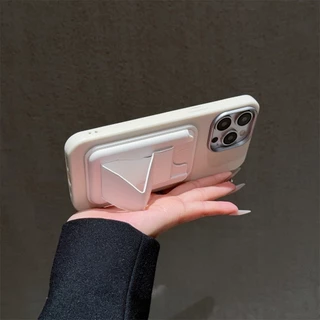 Iphone 15 Pro Max 16 Plus 14 13 12 11 XS SE 2020 หนังการ์ดกระเป๋าสตางค์ Stand Case Cover