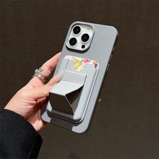 Iphone 15 Pro Max 16 Plus 14 13 12 11 XS SE 2020 หนังการ์ดกระเป๋าสตางค์ Stand Case Cover