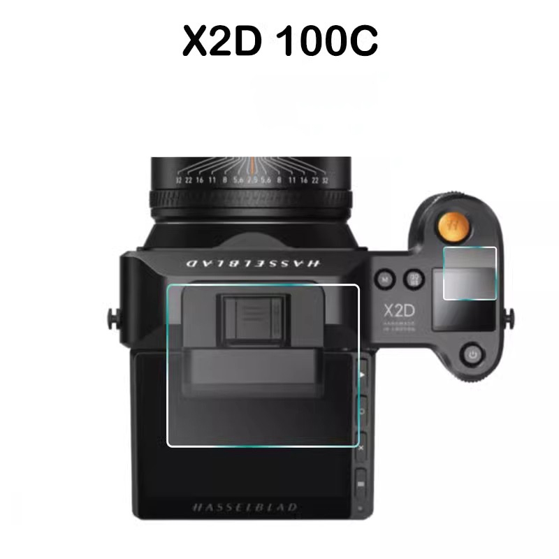 เหมาะสําหรับกล้อง Hasselblad X2D 100C ฟิล์มป้องกันความละเอียดสูง, อุปกรณ์เสริมฟิล์มนิรภัยหน้าจอจอแสดงผลด้านบน