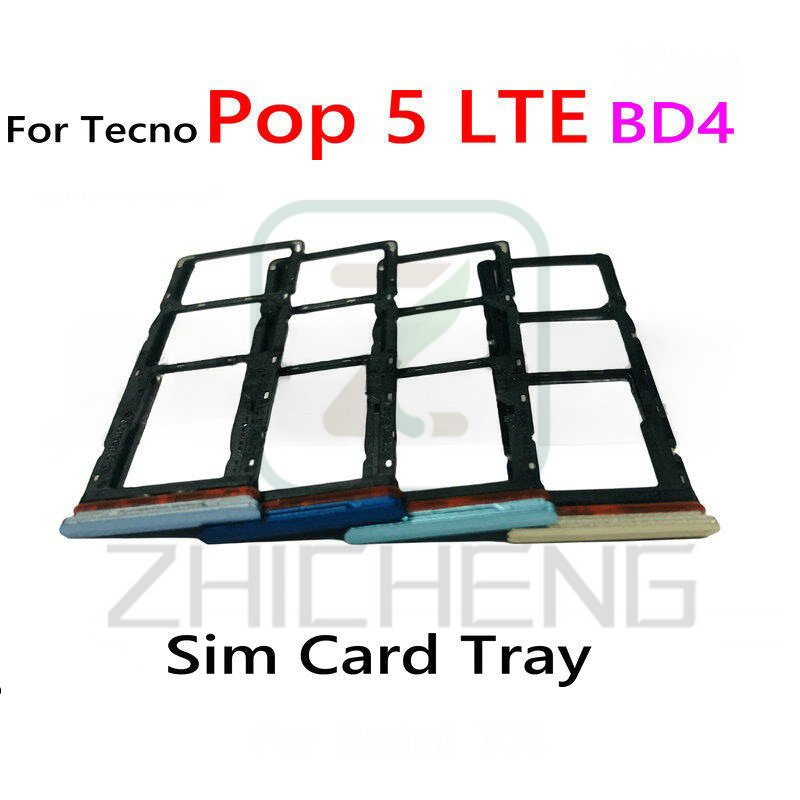 อะแดปเตอร์ถาดซิมการ์ด สําหรับ Tecno Pop 5 LTE BD4 BD4i BD4A