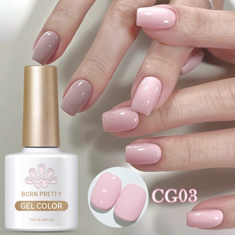 Born PRETTY ยาทาเล็บเจล สีแดง สีเขียว สีเหลือง 10 มล.