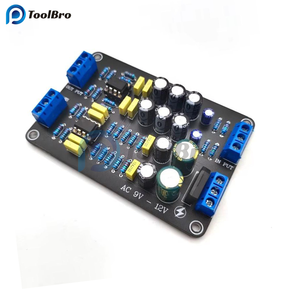 160hz 2 Way Electronic Active Crossover NE5532 PreAMP Linkwitz Riley Filter Frequency Divider