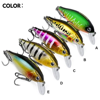 Proberos ตื้นดําน้ํา Crankbaits: 14g/0.49oz 7.5 ซม./1.95 นิ้ว Wobbler ประดิษฐ์ Hard เหยื่อสําหรับ Bass & Pike ตกปลา