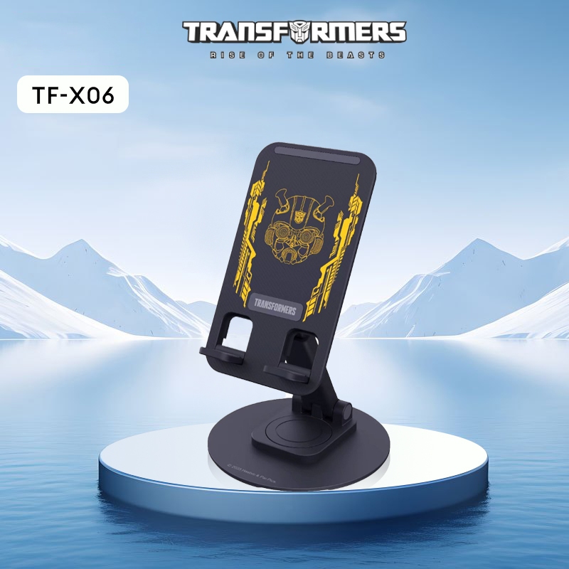 Transformer TF-X06 โทรศัพท์มือถือแท็บเล็ตขาตั้งหมุนได้พับแบบพกพาขาตั้งมัลติฟังก์ชั่นที่ทนทาน