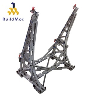 BuildMOC 75192 bracket บล็อกตัวต่อที่เข้ากันได้ Star Wars Millennium Falcon รุ่น MOC ฐานของเล่น