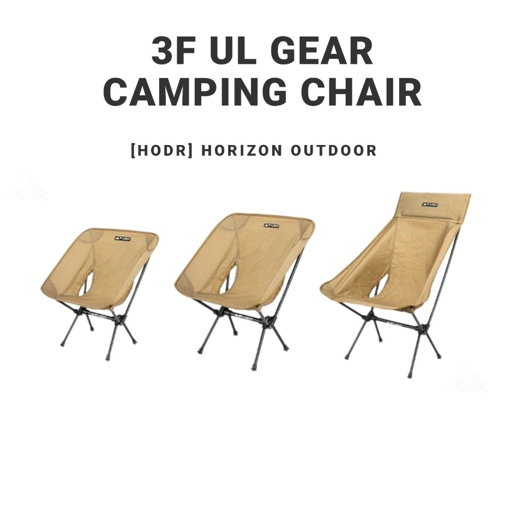[LODR] 3F UL GEAR เก้าอี้พับ น้ําหนักเบาพิเศษ แบบพกพา อุปกรณ์เสริม สําหรับตั้งแคมป์ เดินป่า ตกปลา ชา