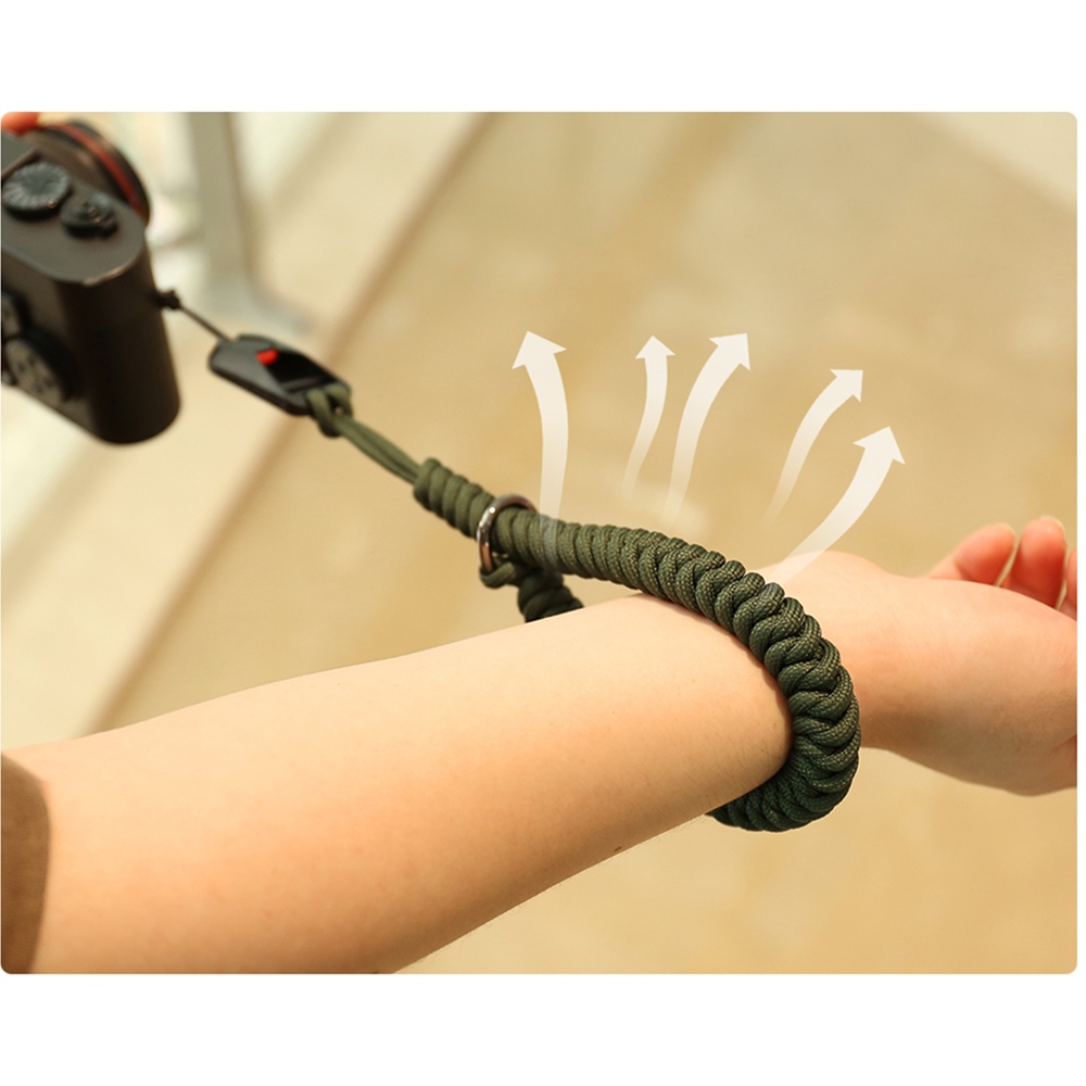 สายคล้องมือข้อมือแบบปลดเร็ว Peak-Design ที่ถอดออกได้สําหรับกล้อง Sony Canon Nikon Fujifilm