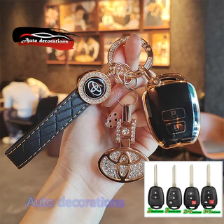 Toyota YARIS Sport vios YARIS Commuter YARIS vios ativ เคสกุญแจรถ tpu กระเป๋ากุญแจ Toyota 2,3,4 ปุ่มพวงกุญแจ