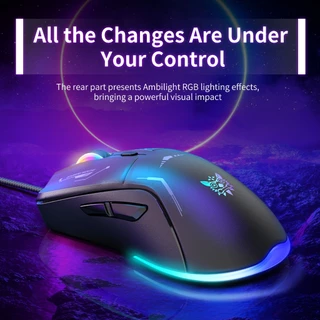 Onikuma CW917 เมาส์สําหรับเล่นเกมแบบมีสาย 2 ปี