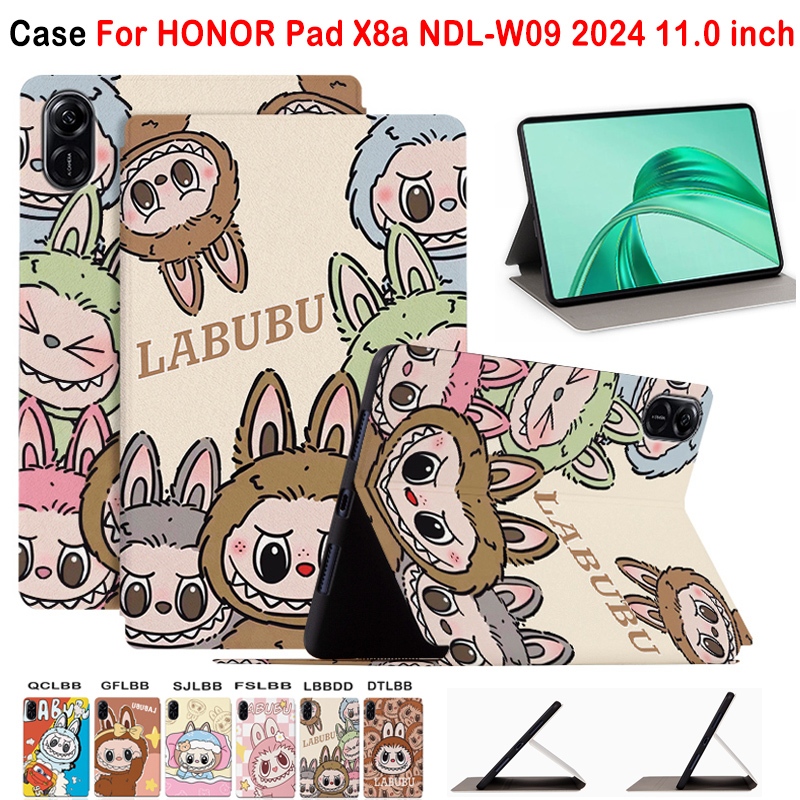 สําหรับ HONOR Pad X8a NDL-W09 2024 11.0 นิ้วคุณภาพสูง PU หนังฝาครอบ HONOR Pad X8a NDL-W09 2024 11.0 