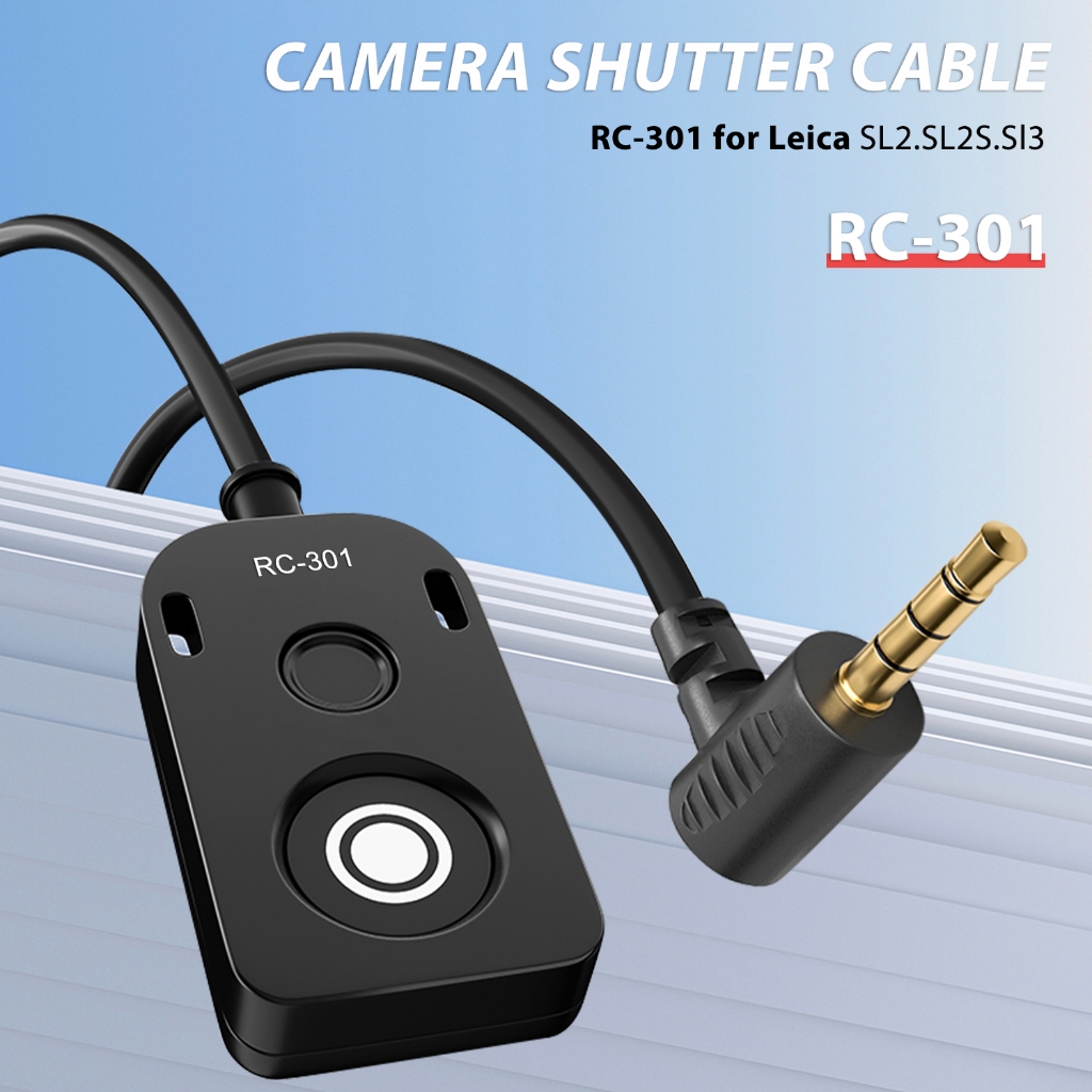 Rc301-sl2 สําหรับอุปกรณ์ปุ่มปล่อยชัตเตอร์ leica sl2s / SL3สายชัตเตอร์กล้อง