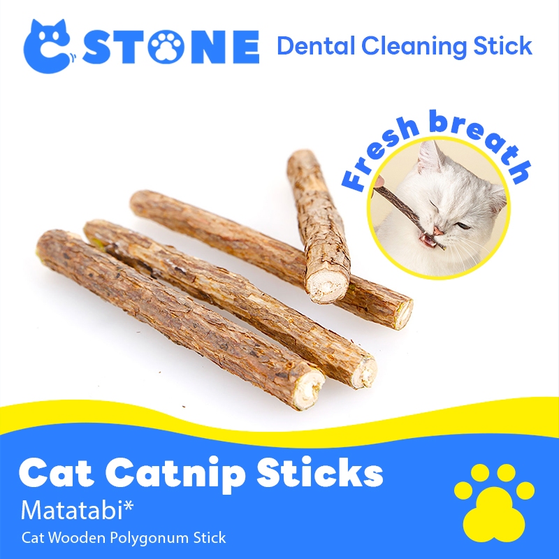C Stone ไม้จิ้มฟันแมว Matatabi ก้านมาทาทาบิ ไม้แปรงฟันแมว