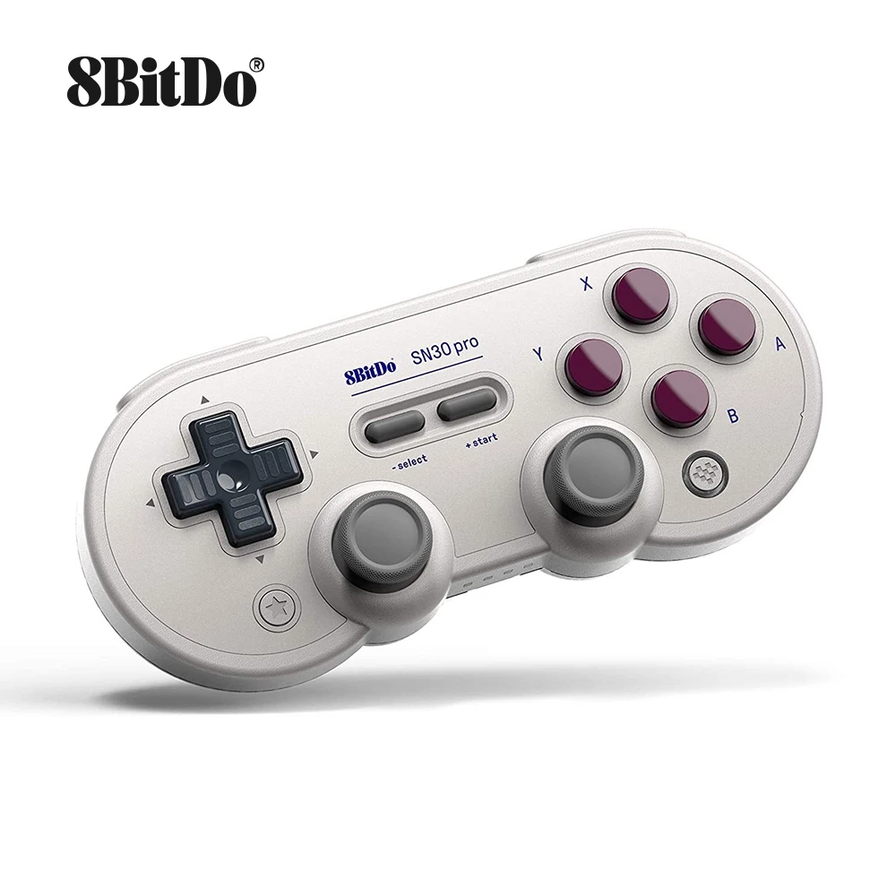 8bitdo SN30 Pro เกมแพดบลูทูธไร้สายพร้อมเอฟเฟกต์ห้องโถงสําหรับ Nintendo Switch, PC, Windows 10, 11, Steam Deck, Android, macOS thumbnail 7