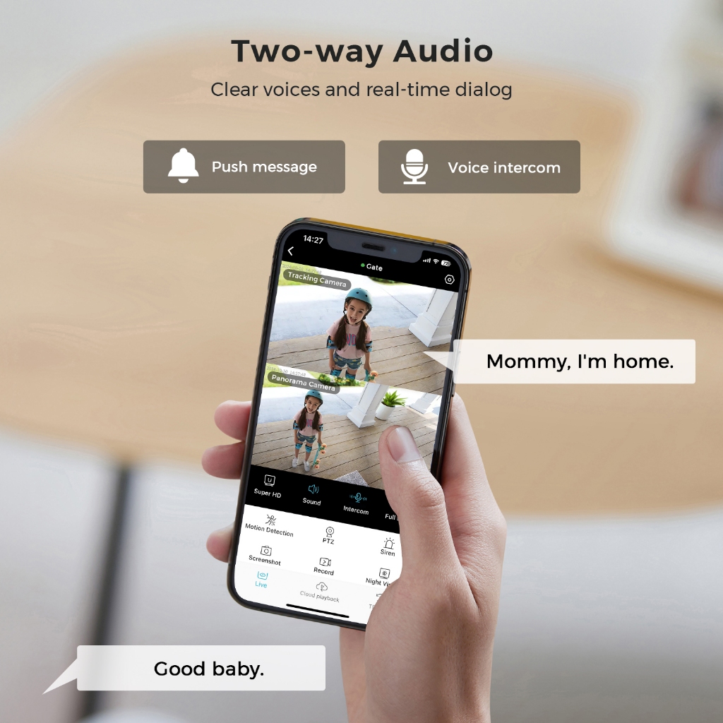 Hamrol 15MP/10MP 5G & 2.4GHZ Dual เลนส์ PTZ WiFi กล้อง 10X ซูมสมาร์ท Night Vision กล้องวงจรปิด O-KAM App ราคา ถูกที่สุด ดีลบีเคเค แกลเลอรีภาพที่ 4