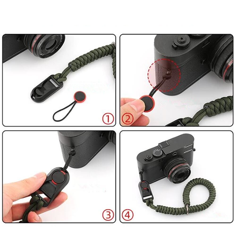 สายคล้องมือข้อมือแบบปลดเร็ว Peak-Design ที่ถอดออกได้สําหรับกล้อง Sony Canon Nikon Fujifilm