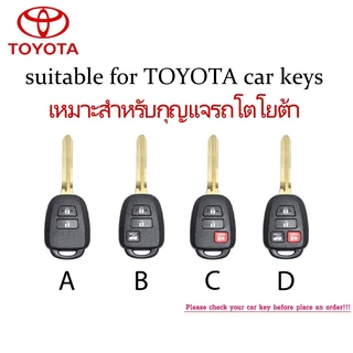 ฝาครอบกุญแจรถโตโยต้า เหมาะสําหรับ Toyota VIOS/VIOS XLE/VIOS GEN4/hiace TPU พวงกุญแจรถ
