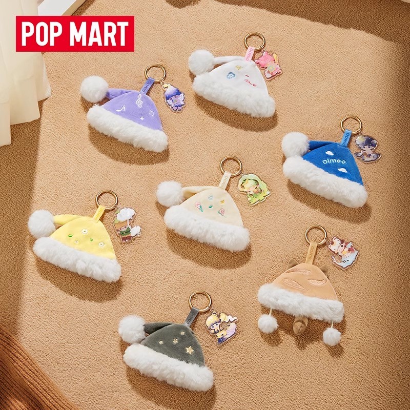 P POPMART DIMOO Dreamland Series จี้ Mystery Box อุปกรณ์ต่อพ่วงของขวัญอินเทรนด์
