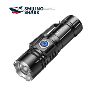 Smiling Shark SD5031 ไฟฉาย ขนาดเล็ก แบบพกพา Led M60 5000LM พ…