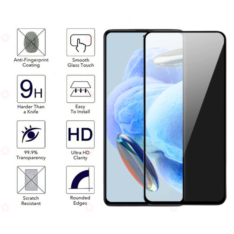 HD เต็มหน้าจอ 9D ฟิล์มกระจกนิรภัย เต็มหน้าจอ Xiaomi Redmi 14c Redmi A3 Redmi 13C Redmi 13C 5G NOTE13 4G NOTE13 5G NOTE13 PRO 4G NOTE13 PRO 5G Redmi 12 5G Redmi 12C Redmi 12S
