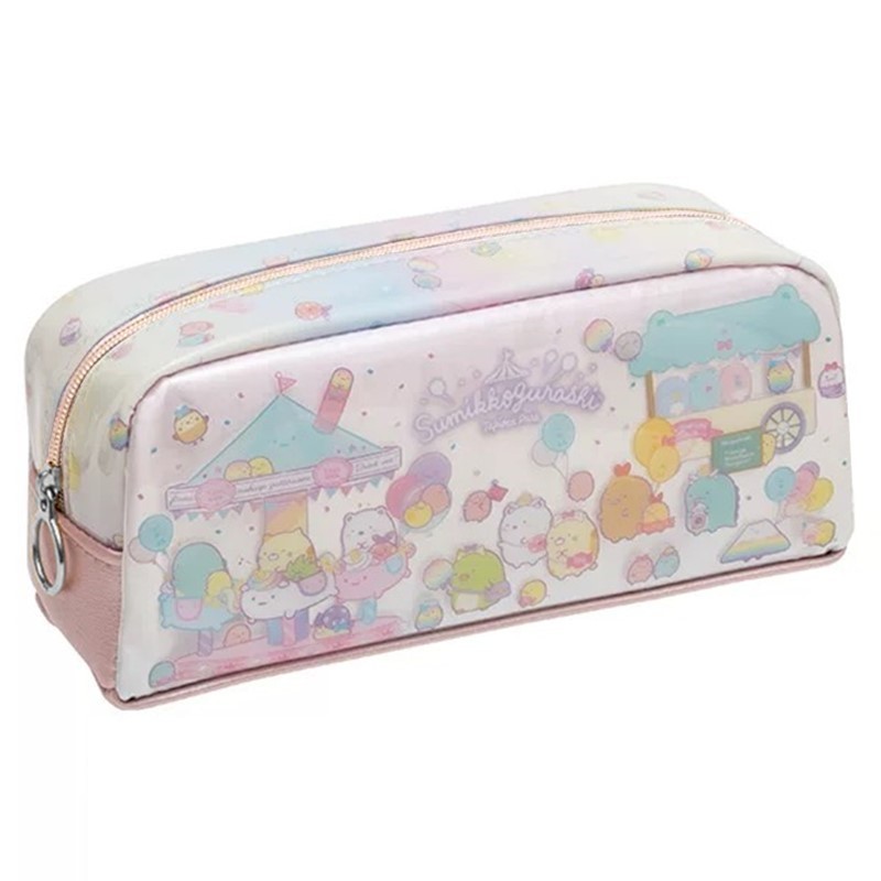 Sumikko Gurashi กระเป๋าดินสอกระเป๋าปากกาอะนิเมะน่ารักโรงเรียนกรณีดินสอสําหรับสาวโรงเรียนเครื่องเขียนอุปกรณ์