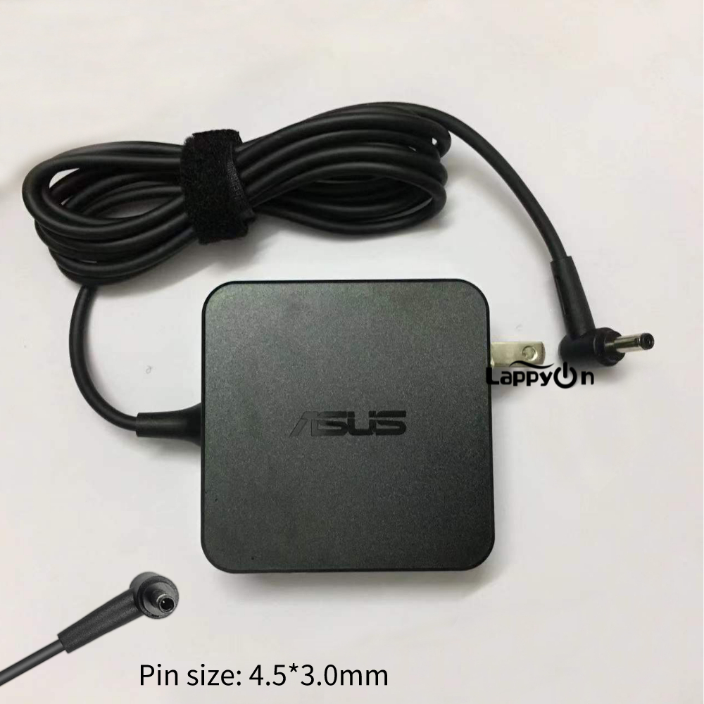 19v 2.37A 4.5*3.0 มม.อะแดปเตอร์แล็ปท็อปสําหรับ ASUS X1402Z X1502Z Ryzen 7 M1405Y อะแดปเตอร์