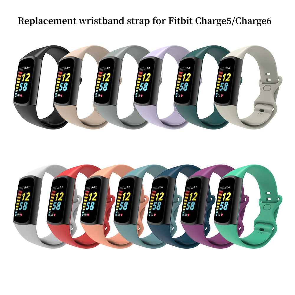 สายรัดข้อมือ Fitbit Charge5 Charge6 ทดแทนสําหรับ Fitbit Charge 5 Charge6