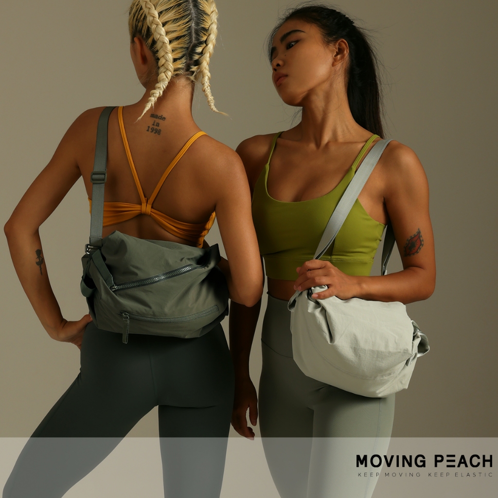 Moving Peach กระเป๋าเป้สะพายหลังกีฬากันน้ำสายสะพายไหล่ปรับได้ - รูปที่ 2