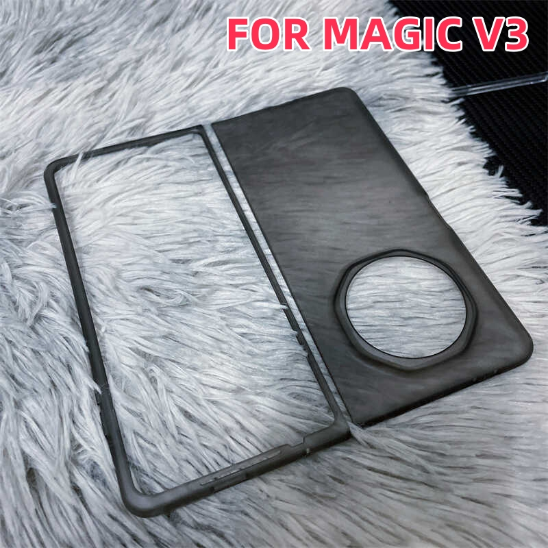 เคส Hard Matte แบบบางพิเศษสําหรับ Huawei Honor Magic V3 Casing Slim Transparent PC Protective Casing Cover