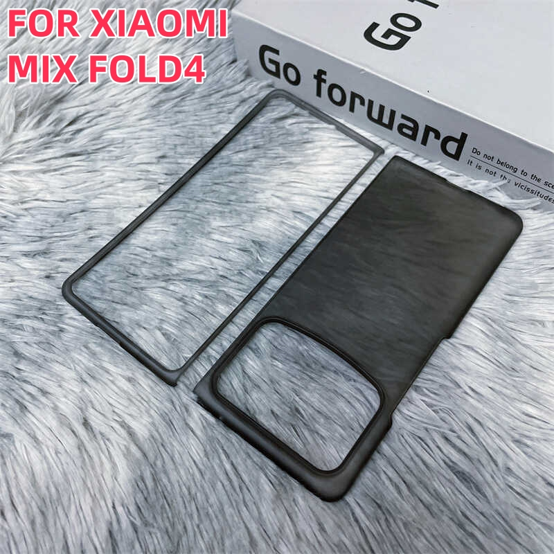เคส Hard Matte แบบบางพิเศษสําหรับ Xiaomi Mix Fold 4 3 2 Fold4 Casing เคส PC แบบใส