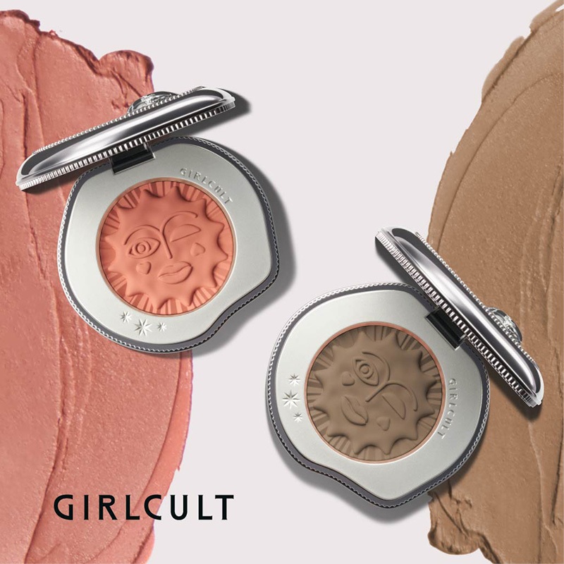 Girlcult Miao fairy Maideen Multi-purpose blush & contouring cream, natural face depression brightening