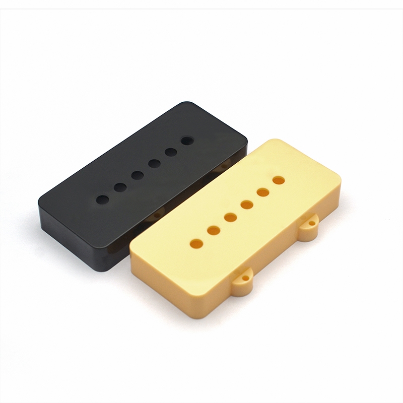 2 ชิ้นกีตาร์รถกระบะสําหรับ JM รถกระบะ Jazz Master Pickup Pole Spacing 10.23 มม.ฝาครอบพลาสติก