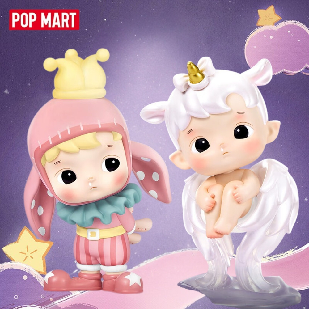 POPMART HACIPUPU A Night of Fantasy Series รูป Mystery Box เครื่องประดับของขวัญของเล่นอินเทรนด์ ของขวัญของแท้อินเทรนด์เล่นตุ๊กตาวันเกิดคู่ของขวัญวันหยุดคริสต์มาสฮาโลวีน