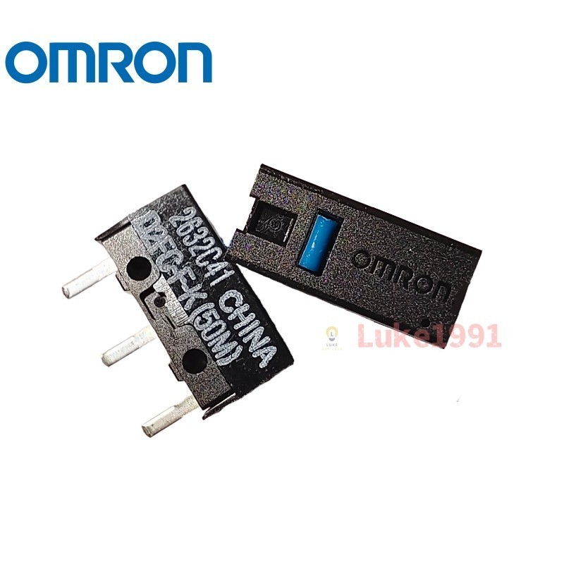 Omron ไมโครสวิตช์ของเมาส์ D2FC-FK (50M) D2FC-FK (60M) ไมโครสวิตช์ของเมาส์