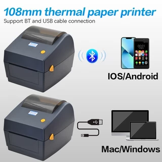 XPrinter XP-420B , 480B เครื่องพิมพ์ฉลากสติกเกอร์กล่องฝาครอบแฟลช XP480,Print 100*100/150MM