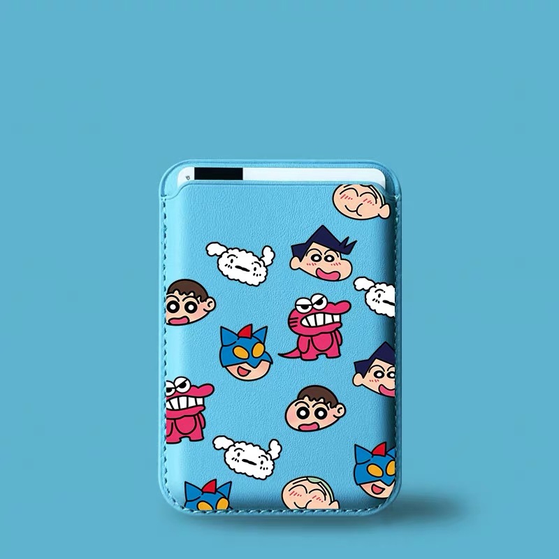 การ์ตูนน่ารักเครยอนชินจังอวตารรูปแบบกระเป๋าสตางค์ผู้ถือบัต รูปที่ 6