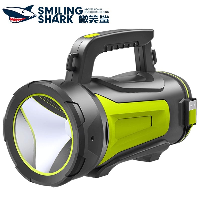 SmilingShark 885 ไฟฉาย led แสงที่แข็งแกร่ง มือถือ คบเพลิง ซุปเปอร์ไบรท์ 3โหมด ไฟทำงาน ชาร์จ USB ได้ ไฟฉาย กันน้ำสำหรับงานเดินป่าตั้งแคมป์