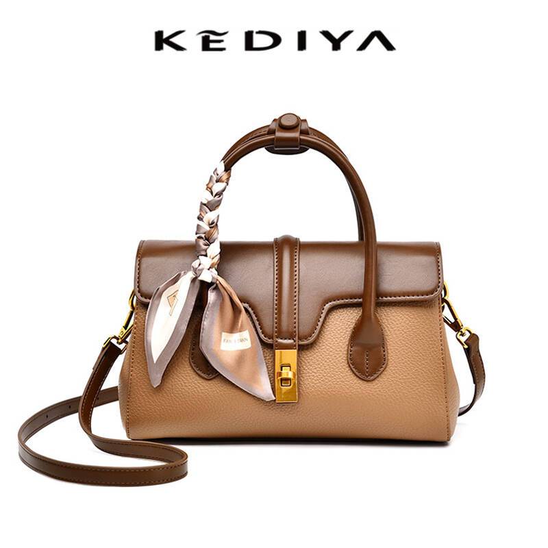 กระเป๋าถือสตรี KEDIYA 2024 กระเป๋าสะพายแฟชั่นคุณภาพดีกระเป๋าสะพายข้างสําหรับผู้หญิง