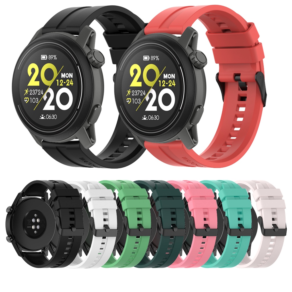 Bands สายซิลิโคนกีฬาเปลี่ยนสร้อยข้อมือสําหรับ COROS PACE 2 3 4 Pro APEX 2 Pro 4 42 มม.46 มม.VERTIX Realme watch 2 3 S pro 5