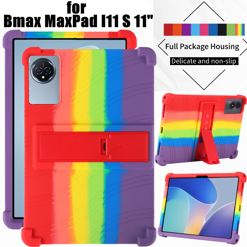 for Bmax MaxPad I11 S 11 Inch 2024 Android 14 Tablet Case Super Shockproof Soft Silicone Protective 