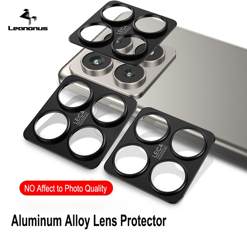 ตัวป้องกันกล้องโลหะโค้ง 3D สําหรับ Xiaomi 14T Pro / 14T เลนส์ป้องกันรอยขีดข่วน