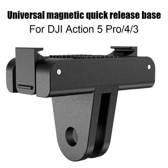 สําหรับ DJI Osmo Action 4 / 3 /5 pro Magnetic Quick Release Base Expansion Mount