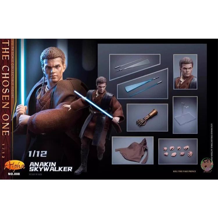ALPHA 1/12 Star Wars Anakin Skywalke Action Figure